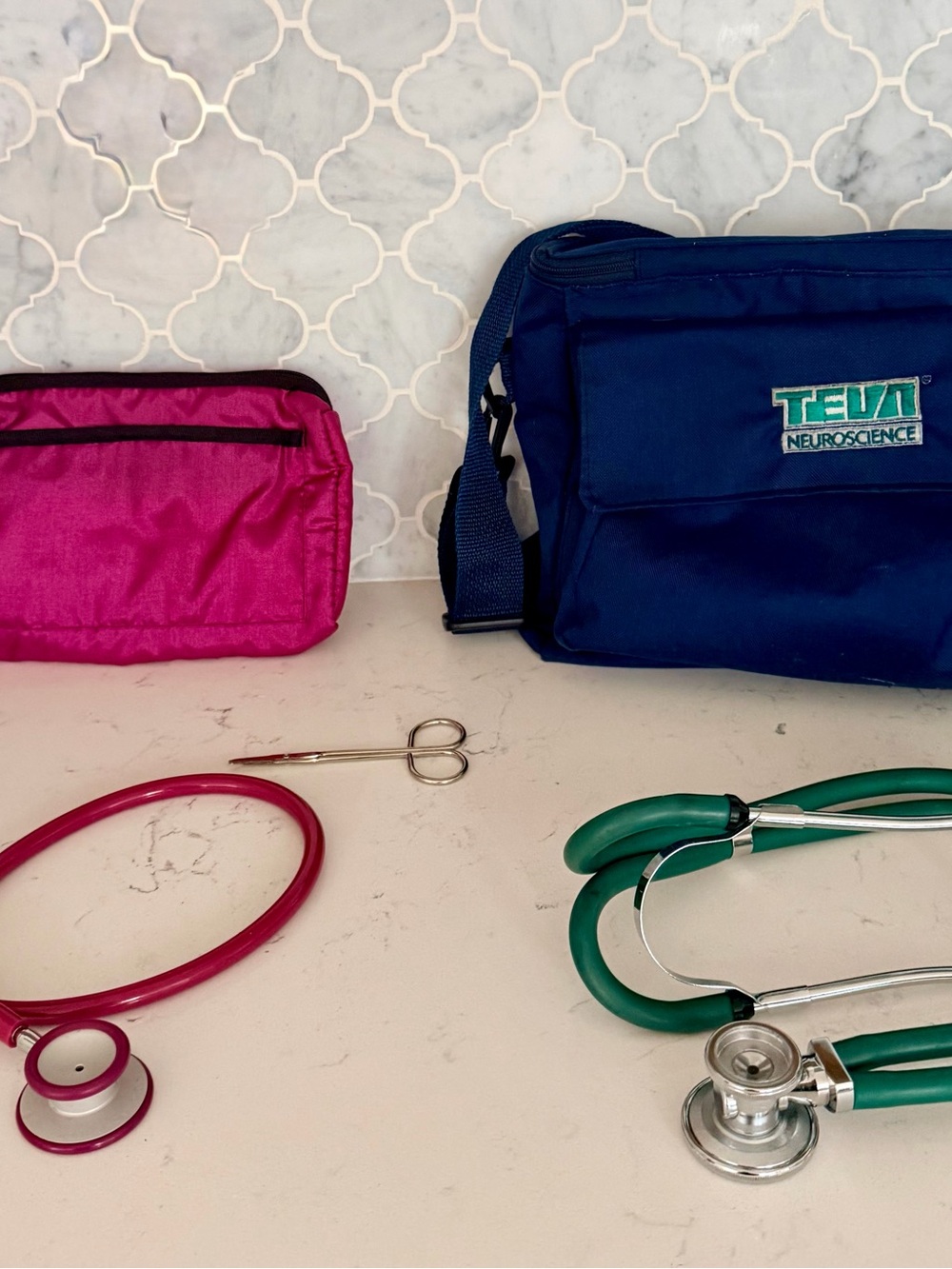 Nursing Student Kit: ADC Adscope + Stethoscopes, Bags, Hemostats